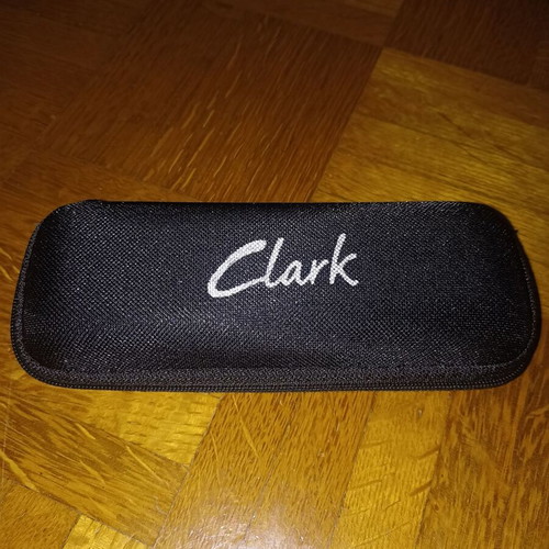 Clark glasses case new black