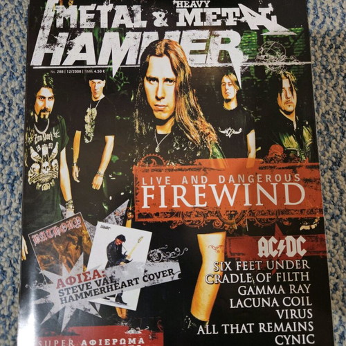 Metal Hammer No288 12/2008 like new