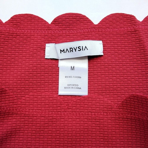 Marysia Antibes Bikini Bottom New Red Size M