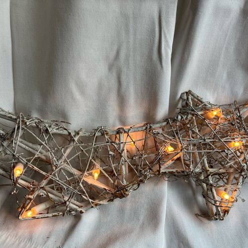 Christmas star lights like new