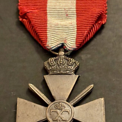 War Cross 1940 Greek Crown, like new, rare Rysianou variety