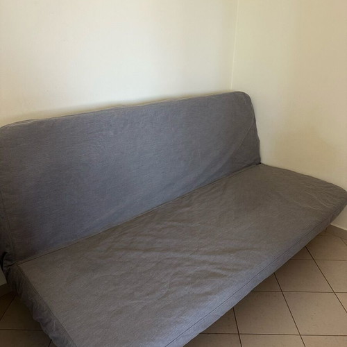 Three-seater sofa bed