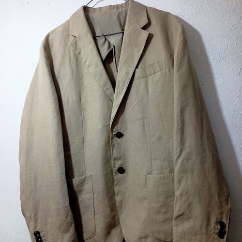 Massimo Dutti linen blazer like new, size 50, beige