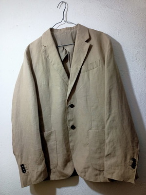 Massimo Dutti linen blazer like new, size 50, beige