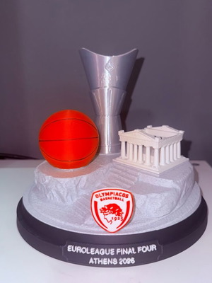 Διακοσμητικό Euroleague Final Four 2026 Αθήνα Ολυμπιακός καινούργιο