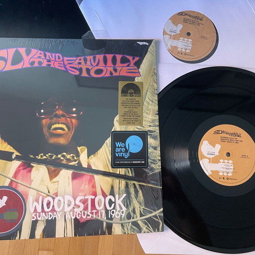 Sly & The Family Stone Woodstock Sunday August 17, 1969 vinyl like new