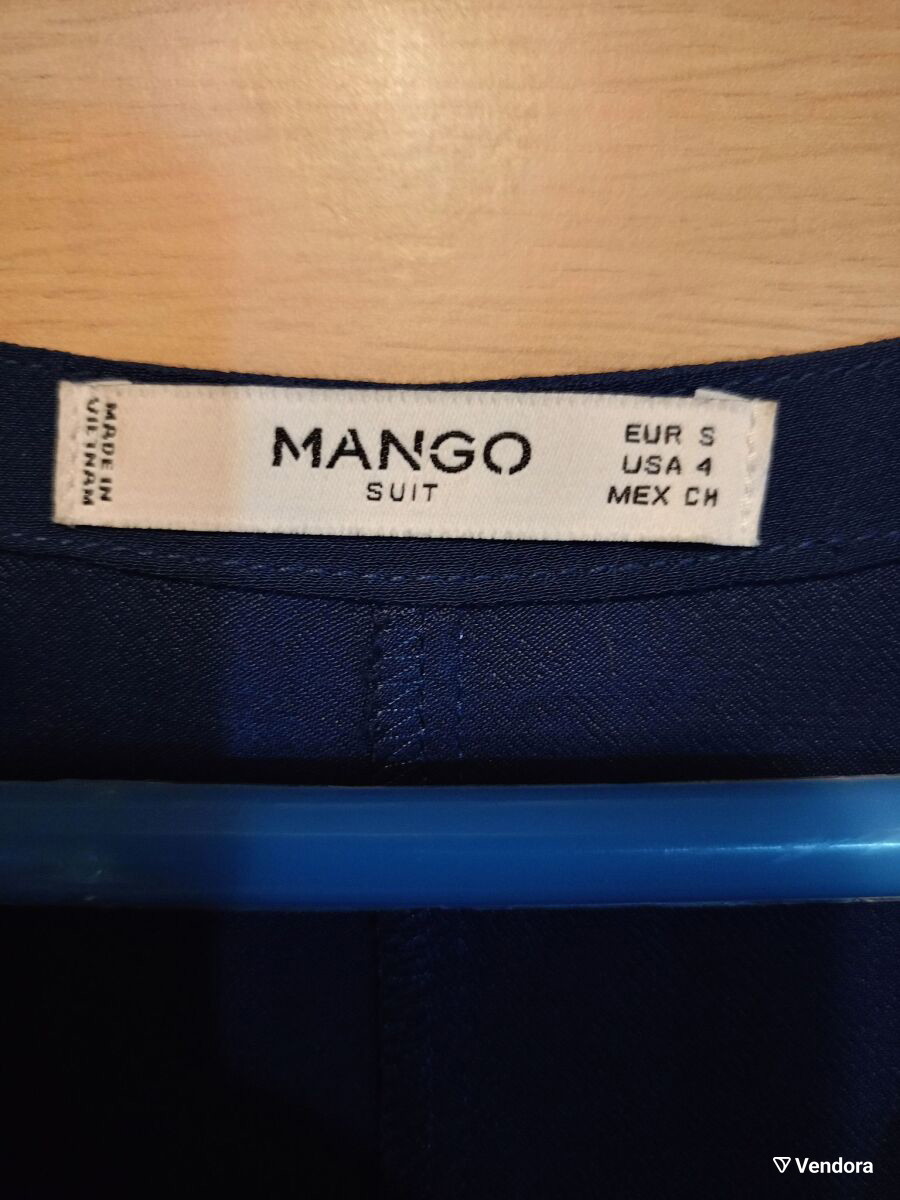 Mango dress royal blue used, size S -  7,00 - Vendora.cy