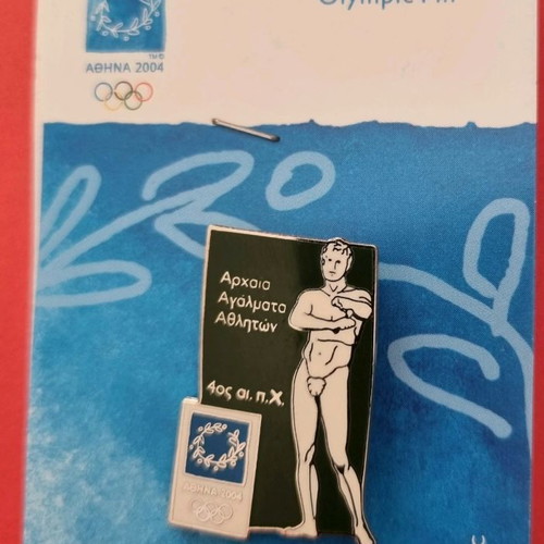 Pins Athens 2004 Ancient Athlete Statues series new set of 6