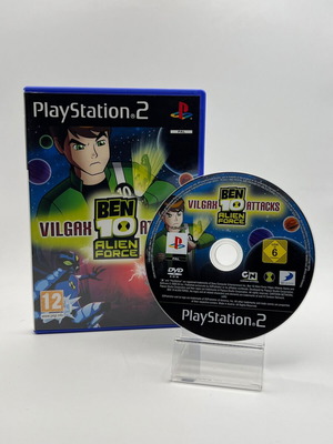 Ben 10 Vilgax Attacks PS2 game like new with manual