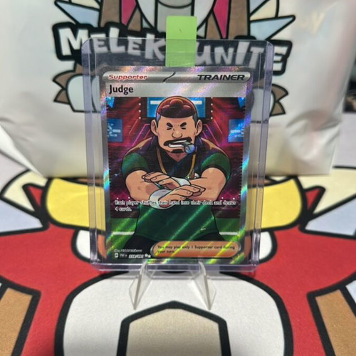 Judge Pokemon Paldean Fates Full Art Ultra Rare κάρτα σαν καινούργιο