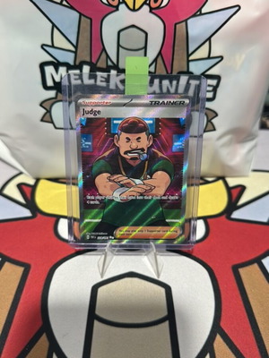 Judge Pokemon Paldean Fates Full Art Ultra Rare κάρτα σαν καινούργιο