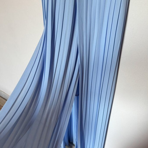 Zini long dress baby blue, like new, size M