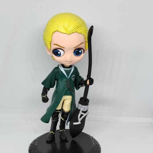 Draco Malfoy Q Posket figure Harry Potter Slytherin Quidditch 15cm like new