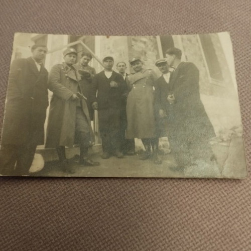 Rare Authentic Interwar Photograph with Handwritten Backing, Used