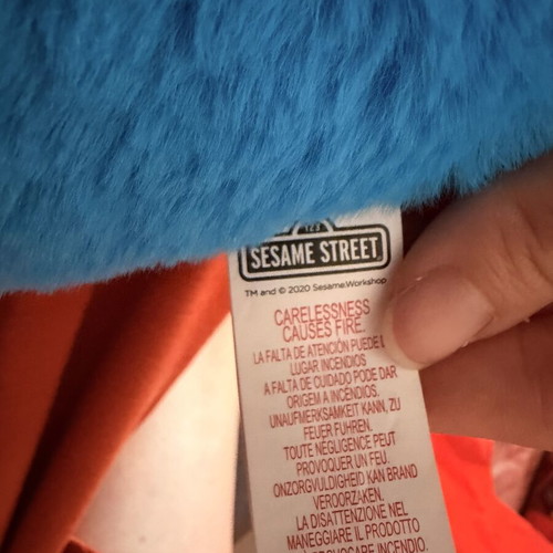 Travel pillow Sesame Street like new