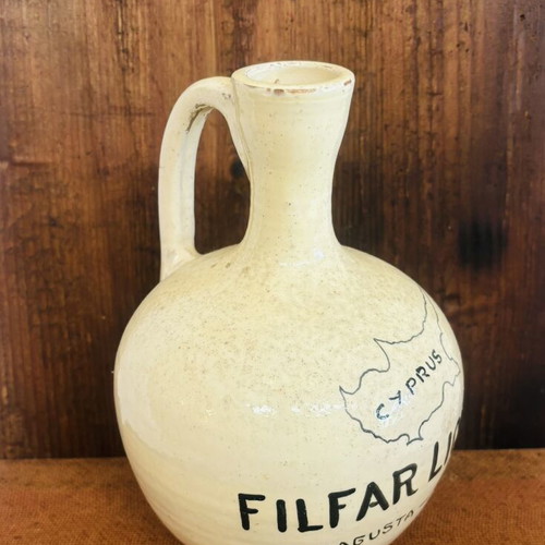 Cypriot Clay Bottle used, rare, from Famagusta pre war