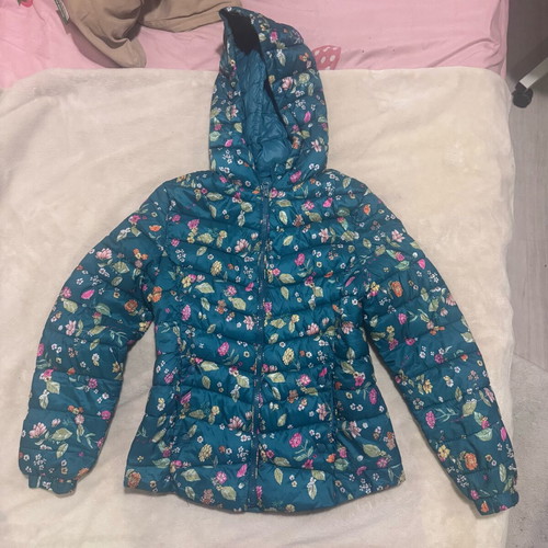 Zara girls jacket like new, size 158 cm, colorful green