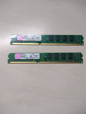 Kingston KVR133D 2x1GB DDR3 1333MHz RAM modules