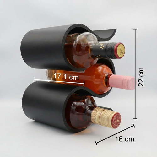 Drink Holder for 4 Bottles in Modern Design new