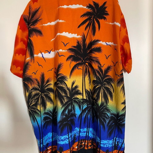 Hawaiian men's shirt unused, size Medium, nylon, multicolor