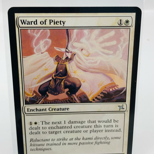 Ward of Piety Magic The Gathering card used