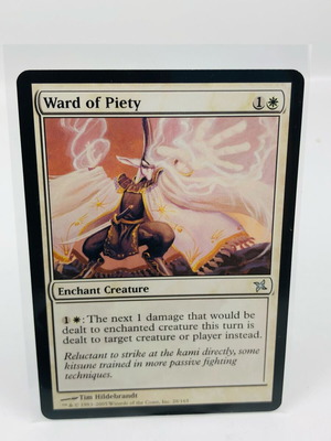 Ward of Piety Magic The Gathering card used