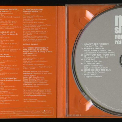 Nina Simone Remixed & Reimagined CD used, R&B / Soul