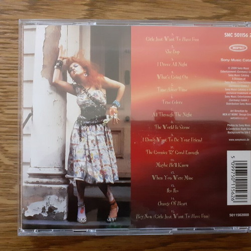 Cyndi Lauper Best Of The Best Gold CD like new, pop