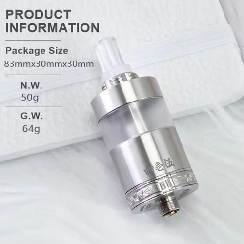 SXK 415 Virtuous Style RTA Rebuildable Tank 3.3ml 22mm new