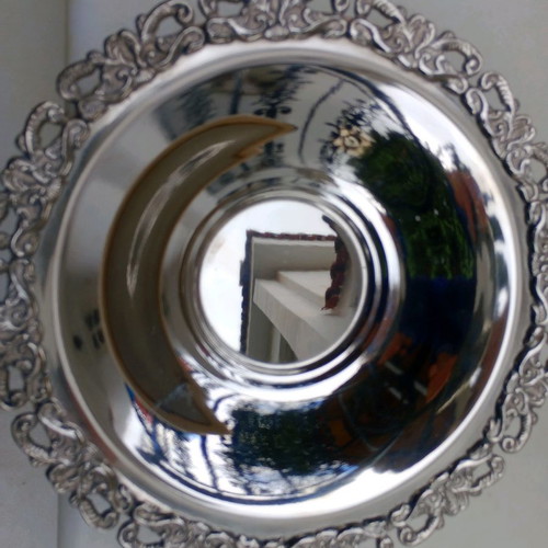 Fountain bowl used, ornate, unaltered