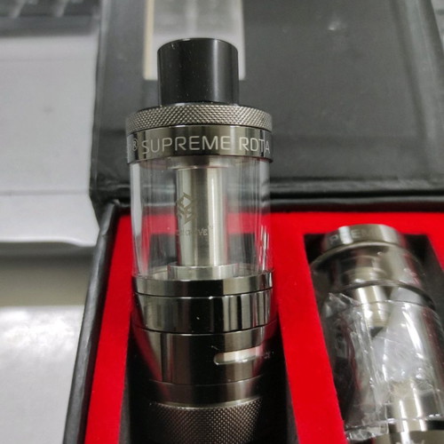 Aromamizer Supreme RDTA Limited Edition black/gold, 4ml+7ml, with postless deck