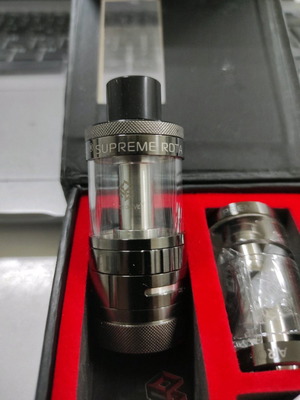 Aromamizer Supreme RDTA Limited Edition black/gold, 4ml+7ml, with postless deck