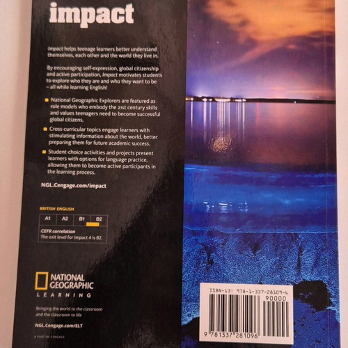 Impact 4 Student's Book like new
