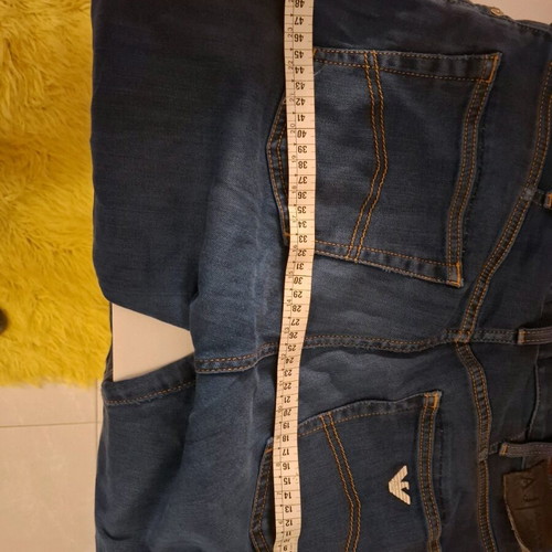 Armani Jeans Men's J21 Regular Fit Jeans used, blue, size W32 L34