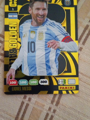 Panini FIFA World Cup 2026 Golden Baller κάρτα καινούργια