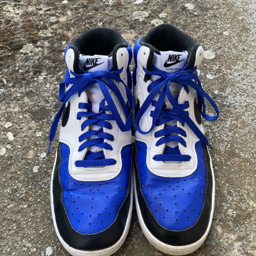 Nike Court Vision Mid sneakers size 46 like new, blue