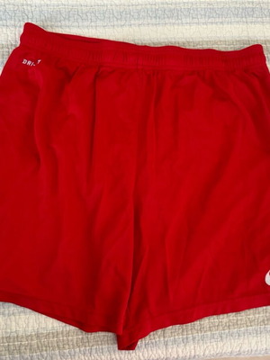 Nike Dri-Fit ανδρικό μαγιό μποξεράκι Large μεταχειρισμένο, άσπρο και κόκκινο
