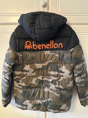 Benetton μπουφάν μεταχειρισμένο, ζεστό, μέγεθος 158 cm για 13 ετών