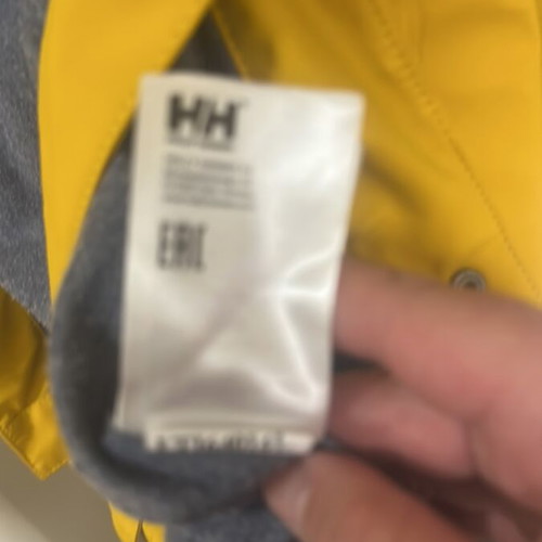 Helly Hansen jacket like new, mustard color, size M