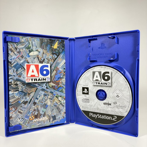 A Train 6 PlayStation 2 game used, complete with manual
