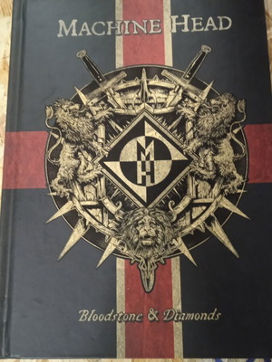 Machine Head Bloodstone & Diamonds deluxe CD 2014 limited edition digibook like new