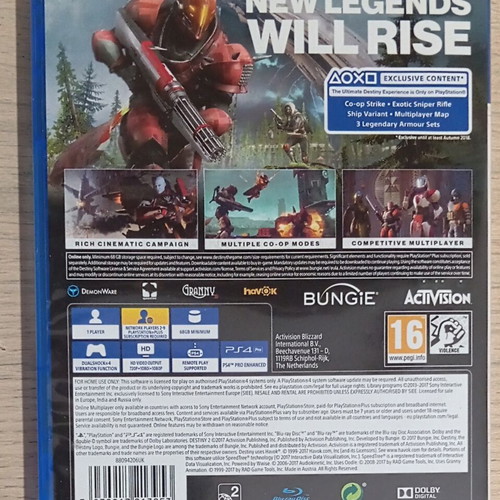 Destiny 2 PlayStation 4 game like new