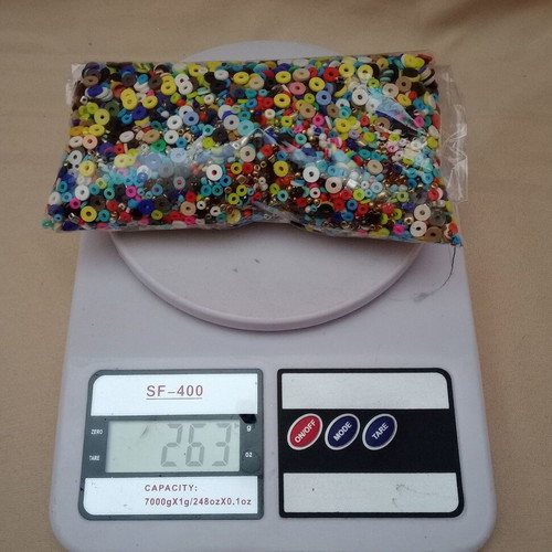 Various washers new, 263 grams, multicolored