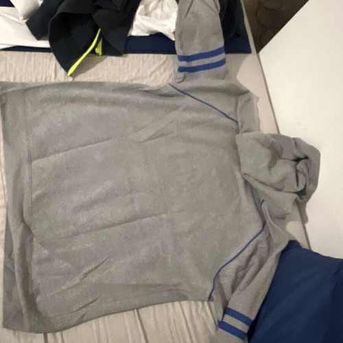 Nautica hoodie size L oversize, like new, gray and blue