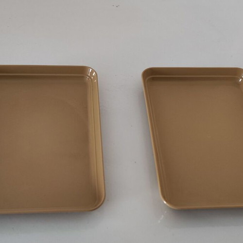 Cyprus Airways vintage serving trays set used