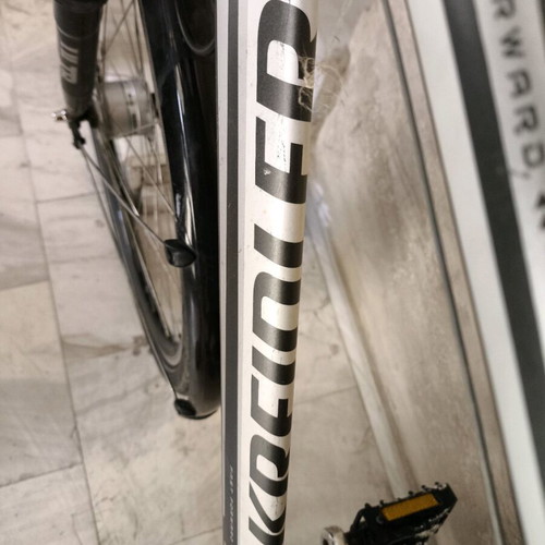 Cross city bicycle used, aluminum frame, 7 speeds, 28 inch wheels