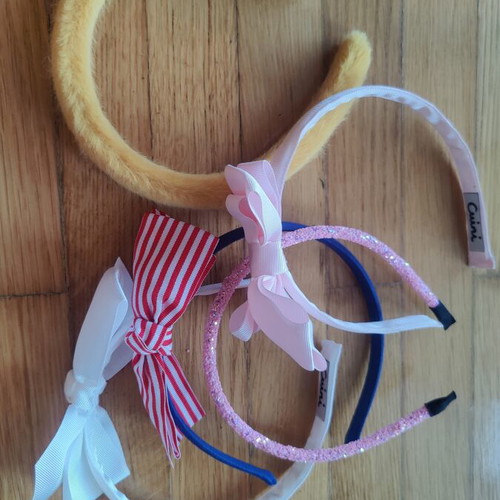 Children's headbands like new, multicolor