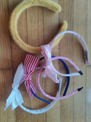 Children's headbands like new, multicolor