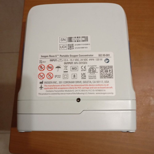 Inogen Rove 6 (8 Cells) portable oxygen concentrator like new