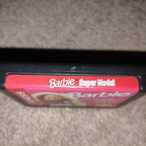 Barbie Super Model Sega Genesis game used